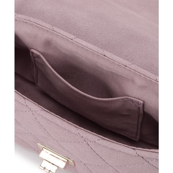 スエード調ミニショルダーバッグ | Couture brooch | 詳細画像13 