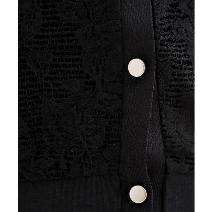 【洗える】フラワーレース カーディガン | Couture brooch | 詳細画像26 