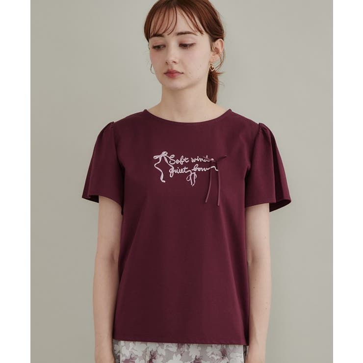 リボンロゴTシャツ | Couture brooch | 詳細画像29 