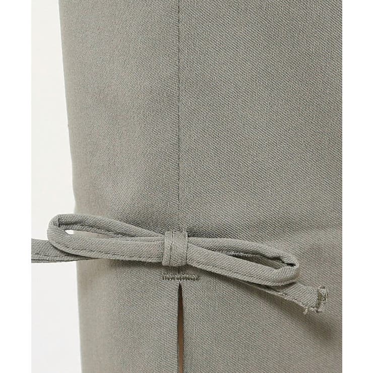 【ラクチンきれい見えパンツ】リボンハイパーストレッチパンツ | Couture brooch | 詳細画像49 