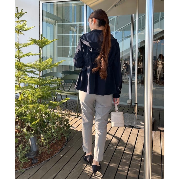 【ラクチンきれい見えパンツ】リボンハイパーストレッチパンツ | Couture brooch | 詳細画像27 