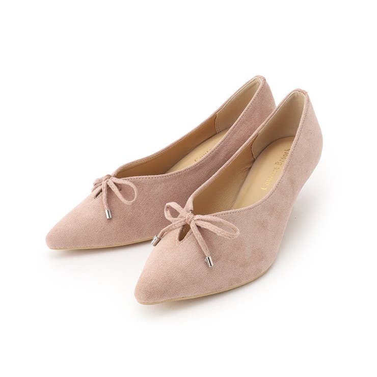 ベビーピンク(071) | リボンパンプス | Couture brooch