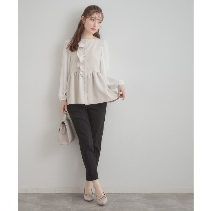 リボンハイパーストレッチパンツ | Couture brooch | 詳細画像4 