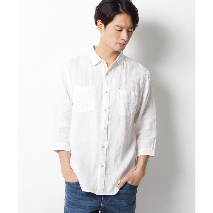 ベルギーリネン 7分袖シャツ 品番 Wrdw The Shop Tk ザショップティーケー のメンズ ファッション通販 Shoplist ショップリスト