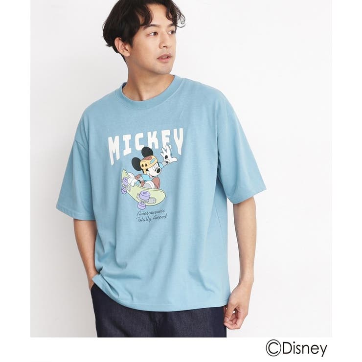 DISNEY/親子リンク】ミッキーマウス ディズニー半袖Tシャツ