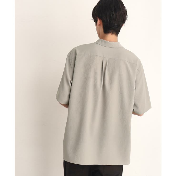 ヤンヤン YANYAN HONEY GRANDPA SHIRT 半袖シャツ 61-05-0168-059 ベージュ サイズ：S YANYAN(ヤンヤン) HONEY GRANDPA SHIRT半袖シャツ61-05-0168-059