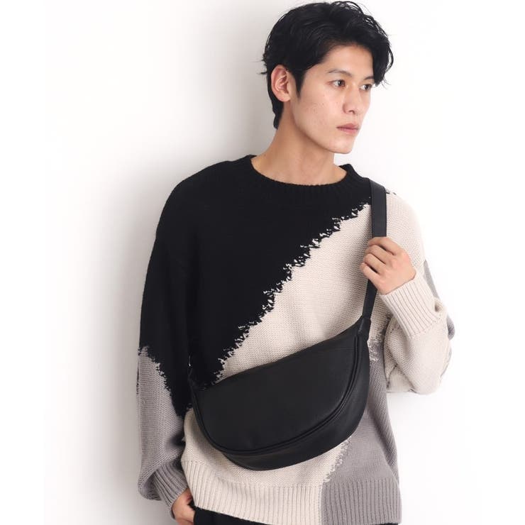 【TOTEME】カーフスキン ハーフムーンバッグ【関税送料込】 シュリンクハーフムーンバッグ[品番：WRDW0206362]｜THE SHOP TK