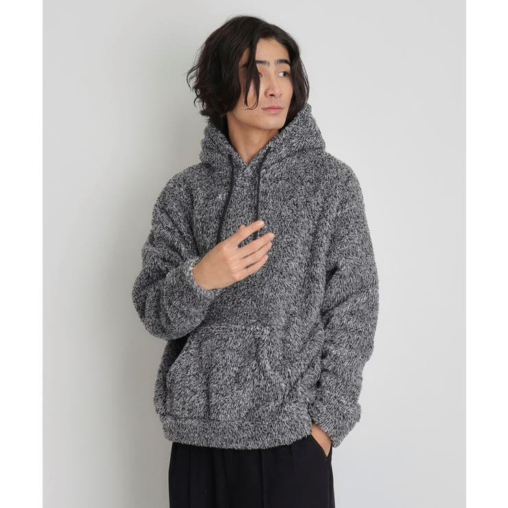 ボアフリースプルオーバーパーカー[品番：WRDW0211544]｜THE SHOP  TK（ザショップティーケー）のメンズファッション通販｜SHOPLIST（ショップリスト）