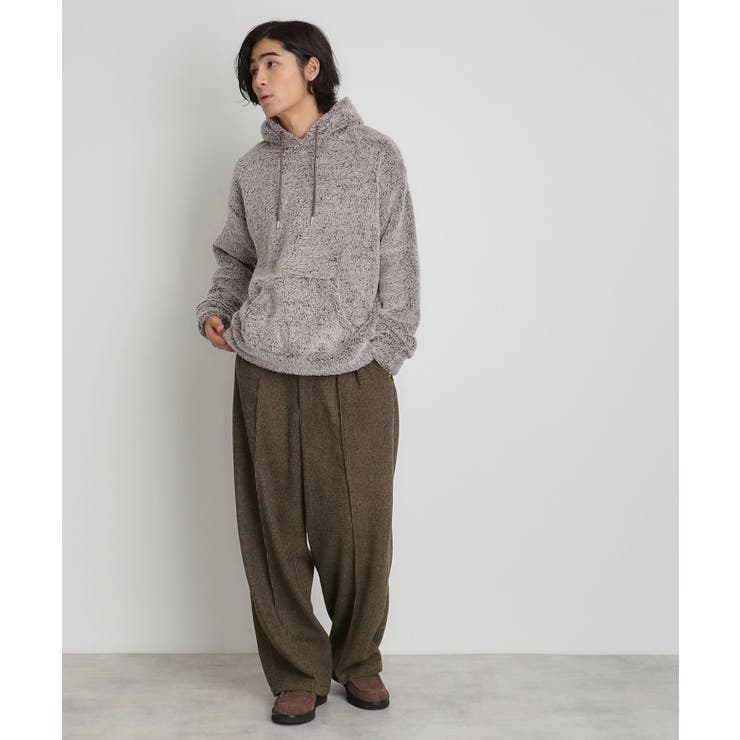 J.RIGGINGS 2タック WIDE SLACKS PT グレンチェック メンズ