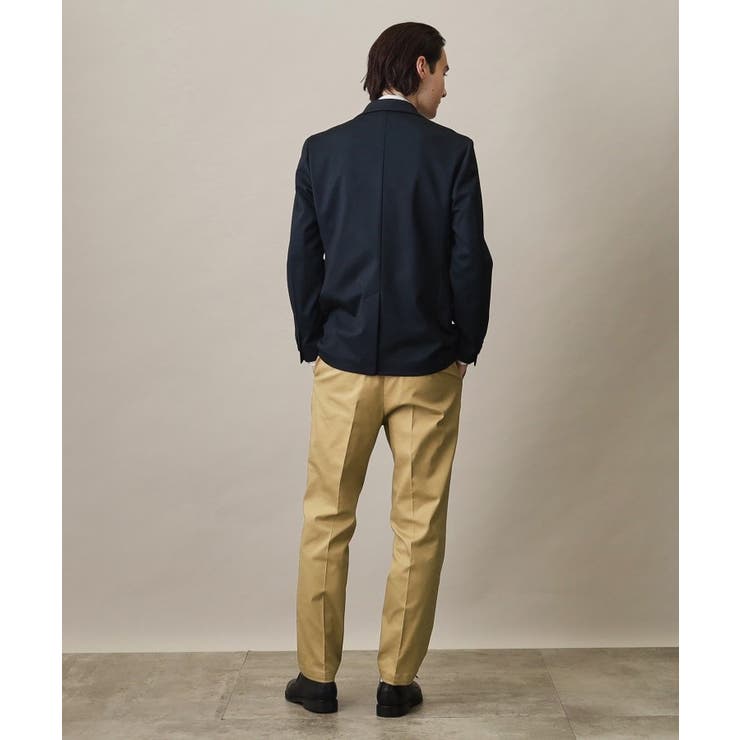 ON/OFF兼用】ストレッチチノスラックス ベージュ/デニム[品番