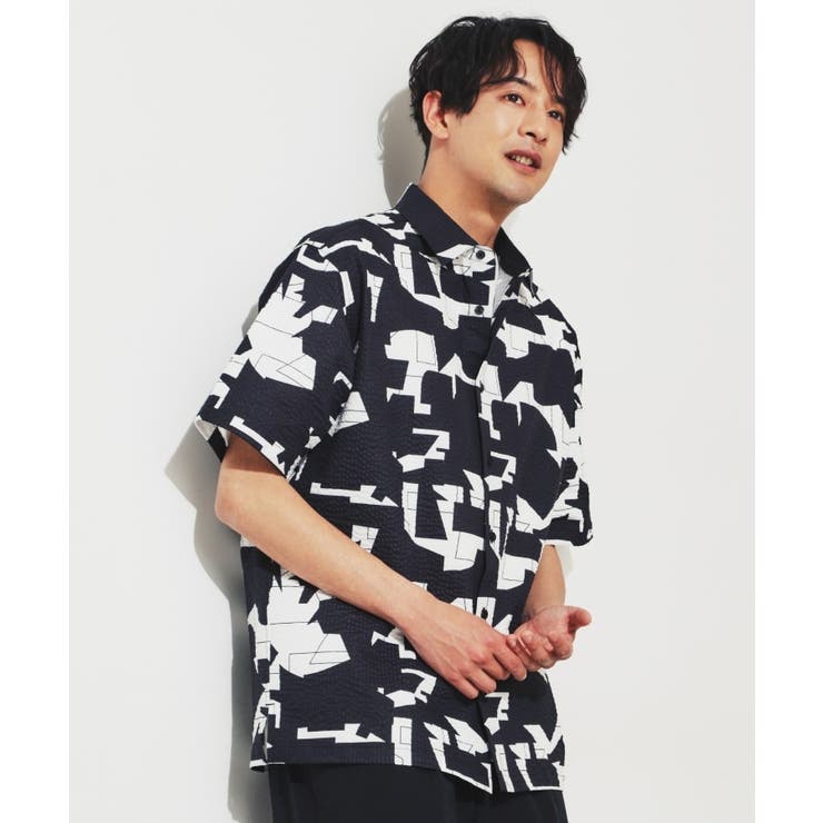 半額満載！スーパーSALE グランドセール！ シアサッカーメッシュシャツ[品番：WRDW0199191]｜THE SHOP TK ウェア