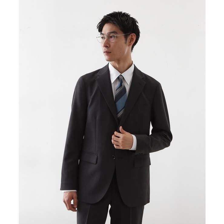 チャコールグレー(014) | カルゼジャケット 【洗濯機OK/セットアップ可】 | THE SHOP TK