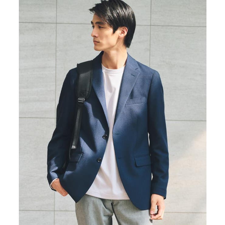 バーズアイジャケット 【洗濯機OK/セットアップ可】 | THE SHOP TK | 詳細画像1 