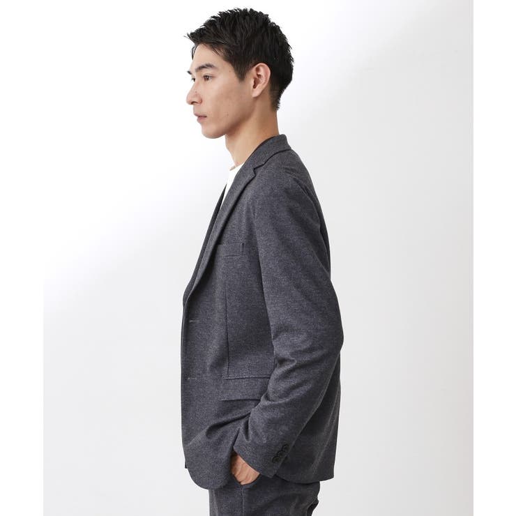 起毛TRジャージジャケット 【洗濯機OK／ストレッチ／セットアップ可】 | THE SHOP TK | 詳細画像1 