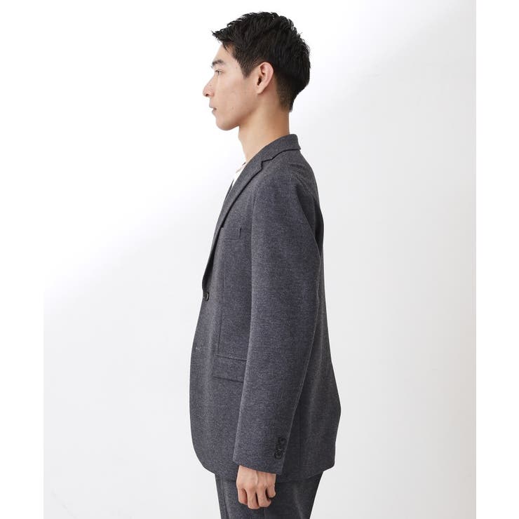 起毛TRジャージジャケット 【洗濯機OK／ストレッチ／セットアップ可】 | THE SHOP TK | 詳細画像14 