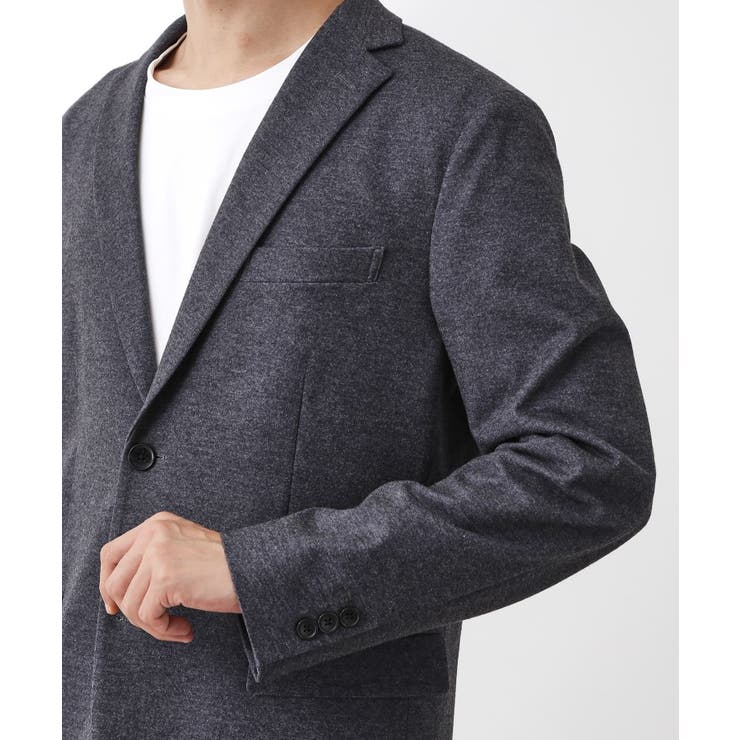 起毛TRジャージジャケット 【洗濯機OK／ストレッチ／セットアップ可】 | THE SHOP TK | 詳細画像18 