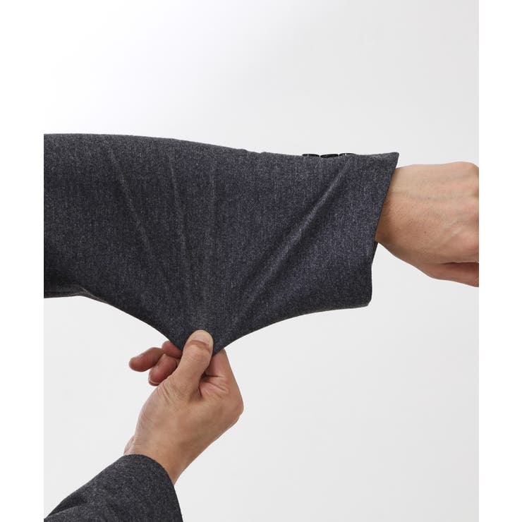 起毛TRジャージジャケット 【洗濯機OK／ストレッチ／セットアップ可】 | THE SHOP TK | 詳細画像19 