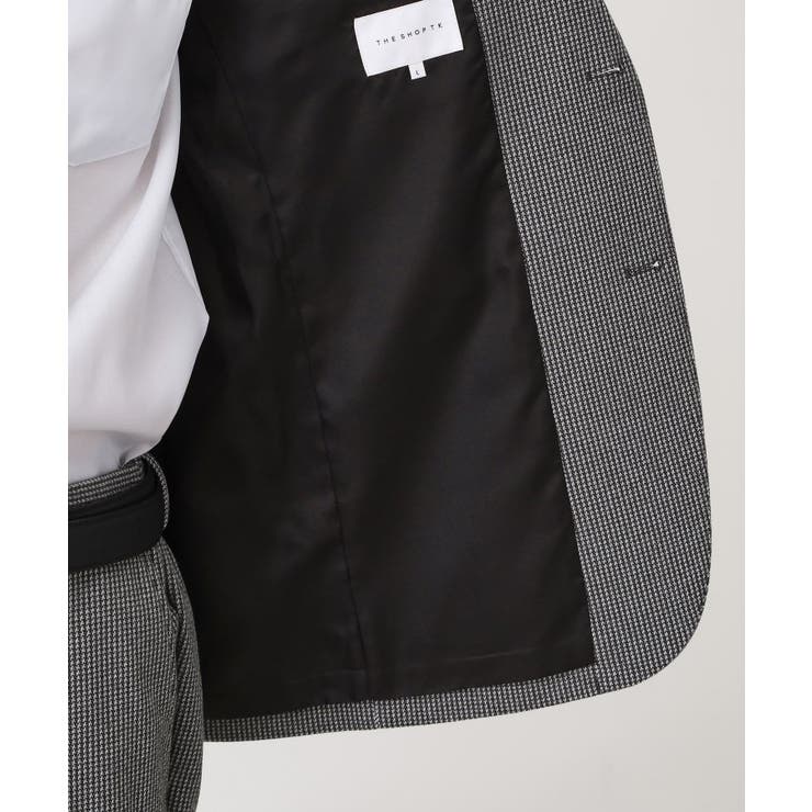 ツイードライクジャージジャケット【セットアップ可／洗濯機OK】 | THE SHOP TK | 詳細画像14 