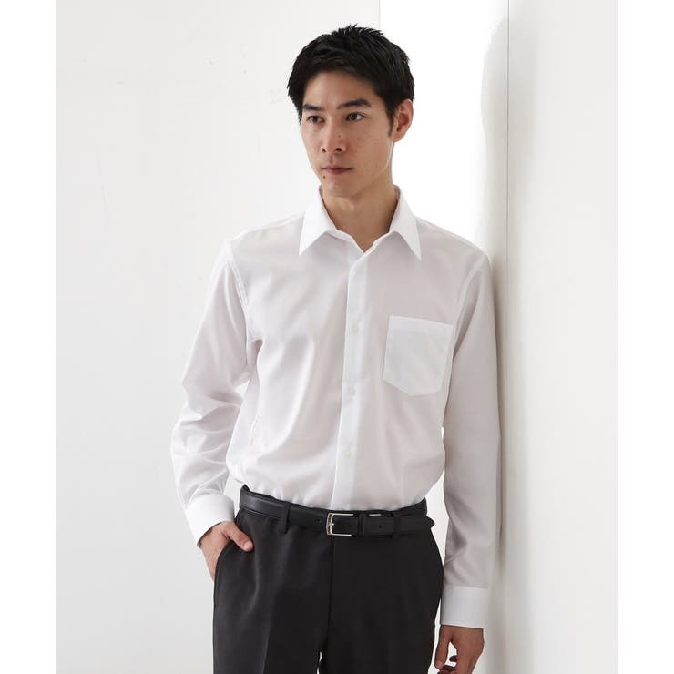 オフホワイト(003) | ドレスドビーシャツ | THE SHOP TK