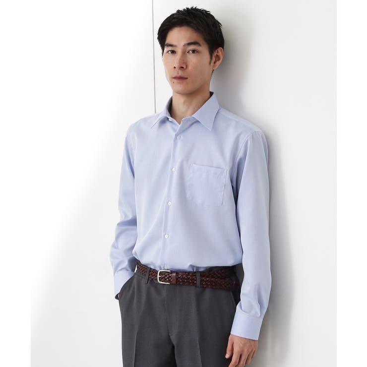 サックスブルー(090) | ドレスドビーシャツ | THE SHOP TK