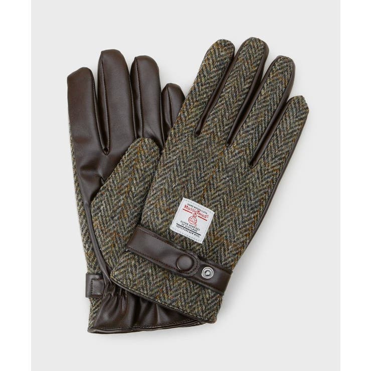 モカブラウン(042) | 【HARRIS TWEED／ハリスツイード】ハリスツイードグローブ | THE SHOP TK