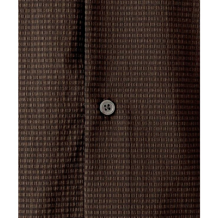 シアサッカー長袖シャツ 【軽量/吸水速乾／イージーケア／洗濯機OK】 | THE SHOP TK | 詳細画像7 