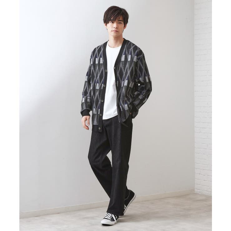 【季節の変わり目に活躍】ニットカーディガン 選べる2デザイン(柄&無地) 洗濯機… | THE SHOP TK | 詳細画像16 