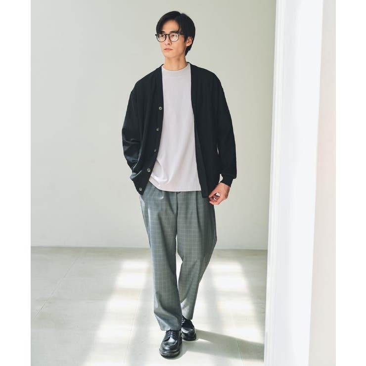 【季節の変わり目に活躍】ニットカーディガン 選べる2デザイン(柄&無地) 洗濯機… | THE SHOP TK | 詳細画像3 