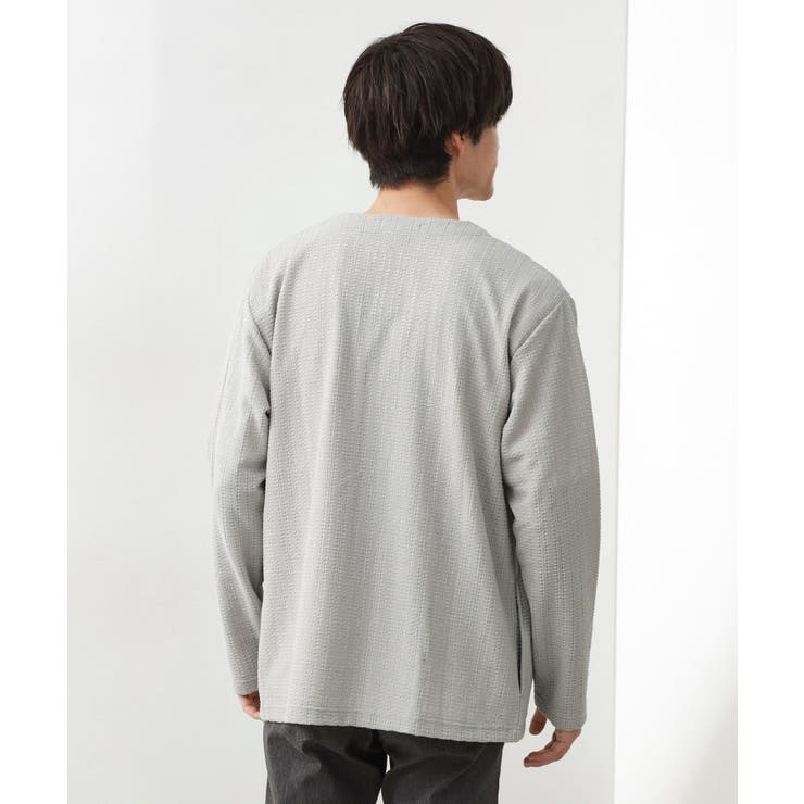 長袖カーディガン＋半袖Tシャツ 洗濯機OK 吸水速乾 | THE SHOP TK | 詳細画像6 