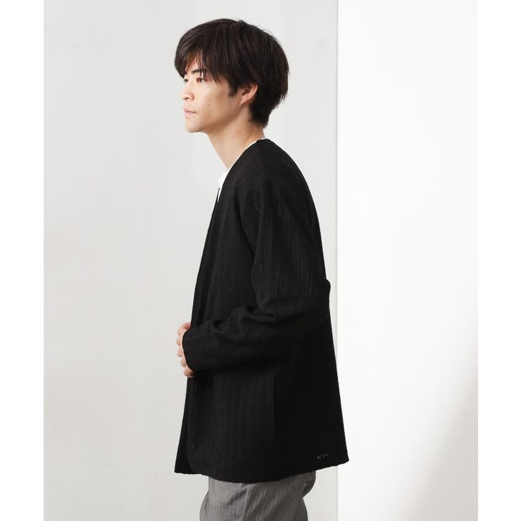 長袖カーディガン＋半袖Tシャツ 洗濯機OK 吸水速乾 | THE SHOP TK | 詳細画像9 