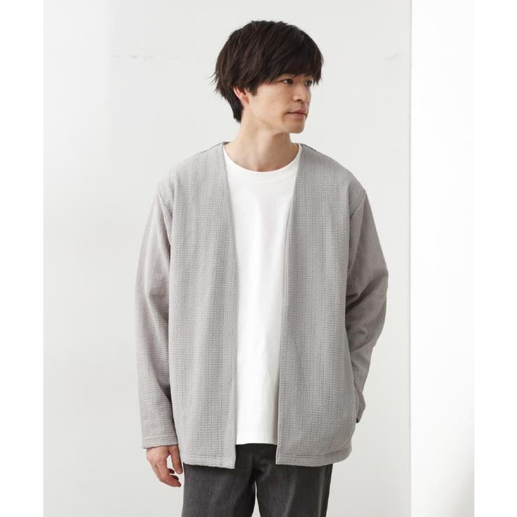 長袖カーディガン＋半袖Tシャツ 洗濯機OK 吸水速乾 | THE SHOP TK | 詳細画像4 