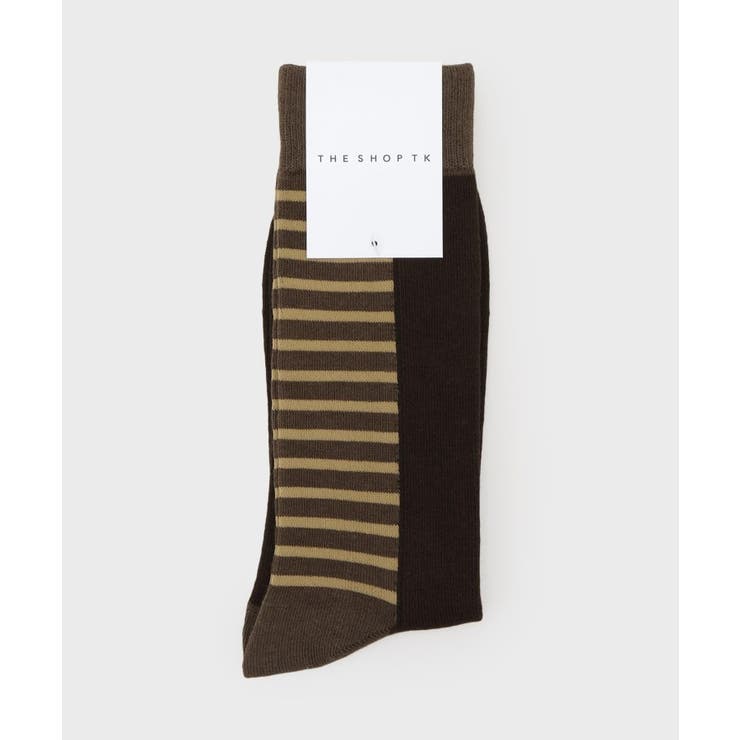 ブラウン(044) | パネルデザインソックス | THE SHOP TK