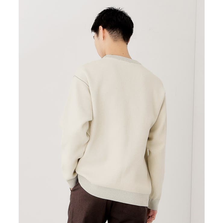 【包み込まれるような柔らかさ】配色モールニット 洗濯機OK | THE SHOP TK | 詳細画像2 