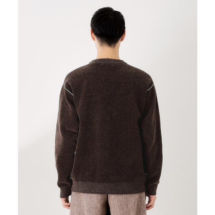 【包み込まれるような柔らかさ】配色モールニット 洗濯機OK | THE SHOP TK | 詳細画像19 