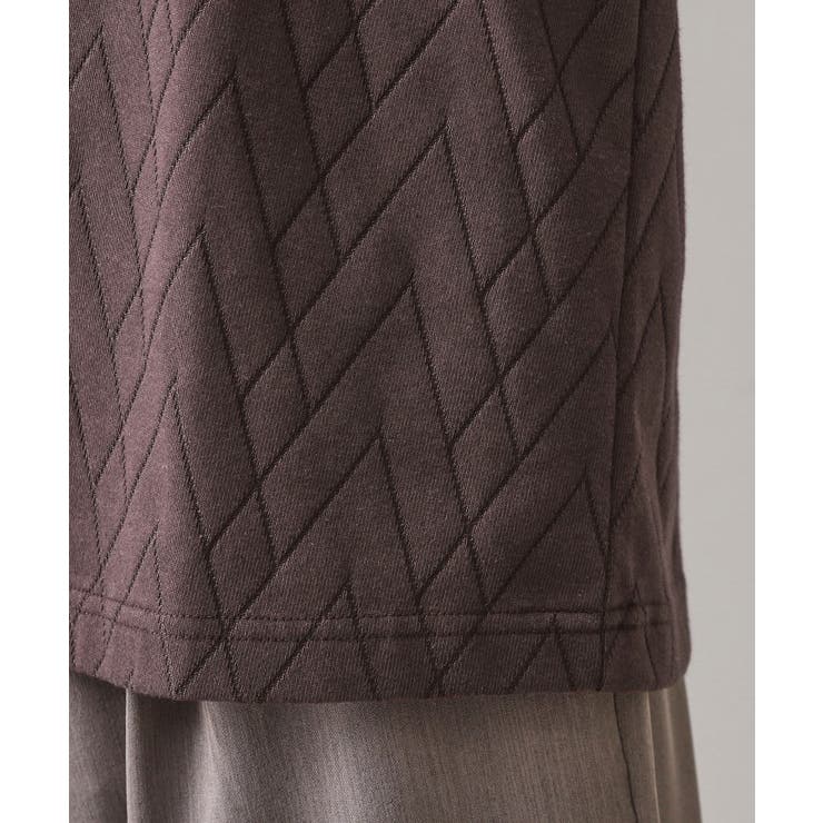 リンクスジオメトリック長袖Tシャツ【サスティナブル素材使用/洗濯機OK】 | THE SHOP TK | 詳細画像18