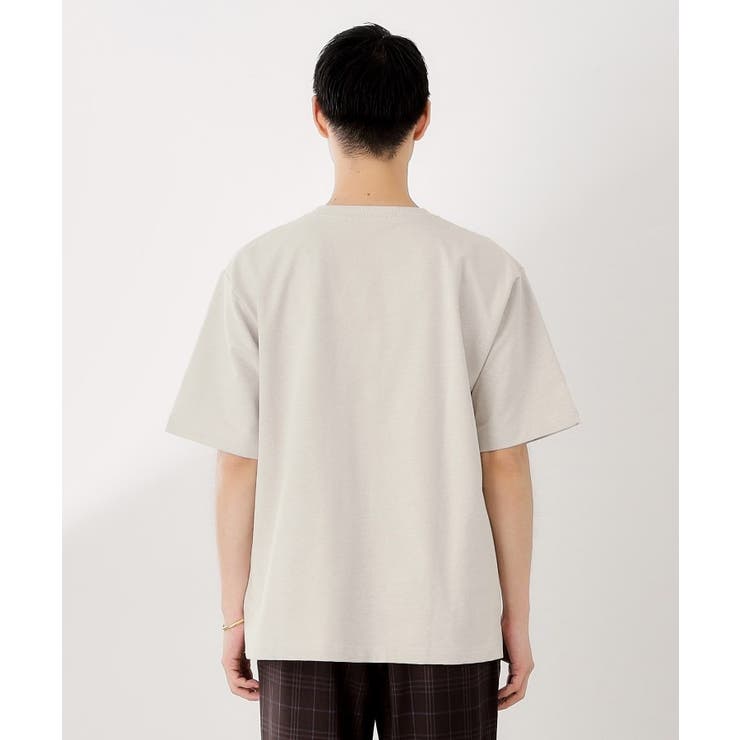 裏配色5分袖プルオーバー | THE SHOP TK | 詳細画像12 