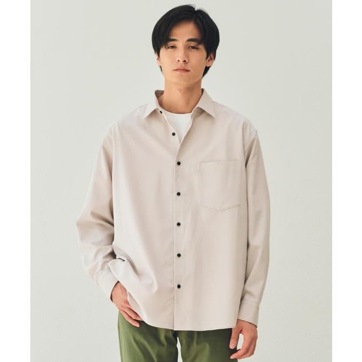 TECLINO／テクリーノ 長袖オックスシャツ【洗濯機OK】 | THE SHOP TK | 詳細画像1 