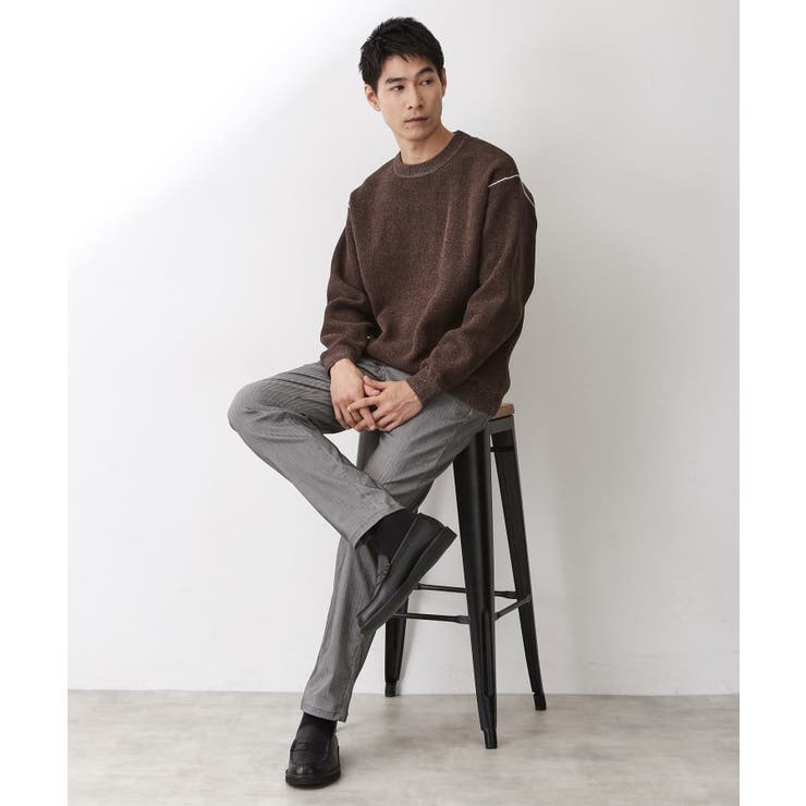 【大人の上品カジュアルを叶える】ハグするニット 洗濯機OK／6色展開 | THE SHOP TK | 詳細画像68 