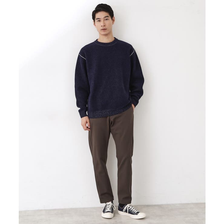 【大人の上品カジュアルを叶える】ハグするニット 洗濯機OK／6色展開 | THE SHOP TK | 詳細画像78 