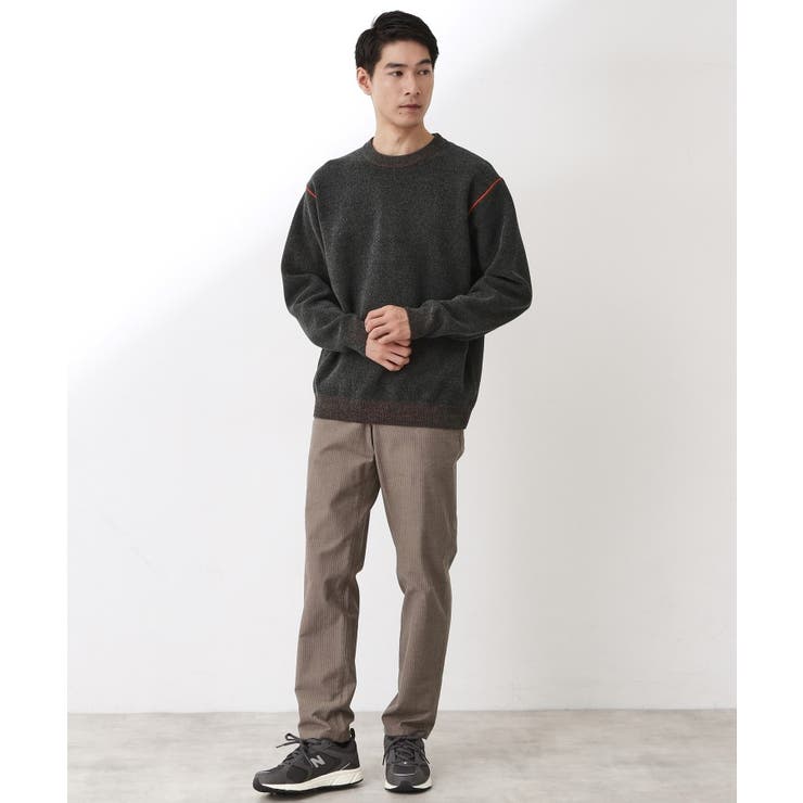 【大人の上品カジュアルを叶える】ハグするニット 洗濯機OK／6色展開 | THE SHOP TK | 詳細画像83 