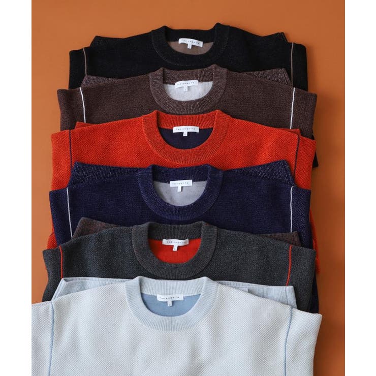 【大人の上品カジュアルを叶える】ハグするニット 洗濯機OK／6色展開 | THE SHOP TK | 詳細画像31 