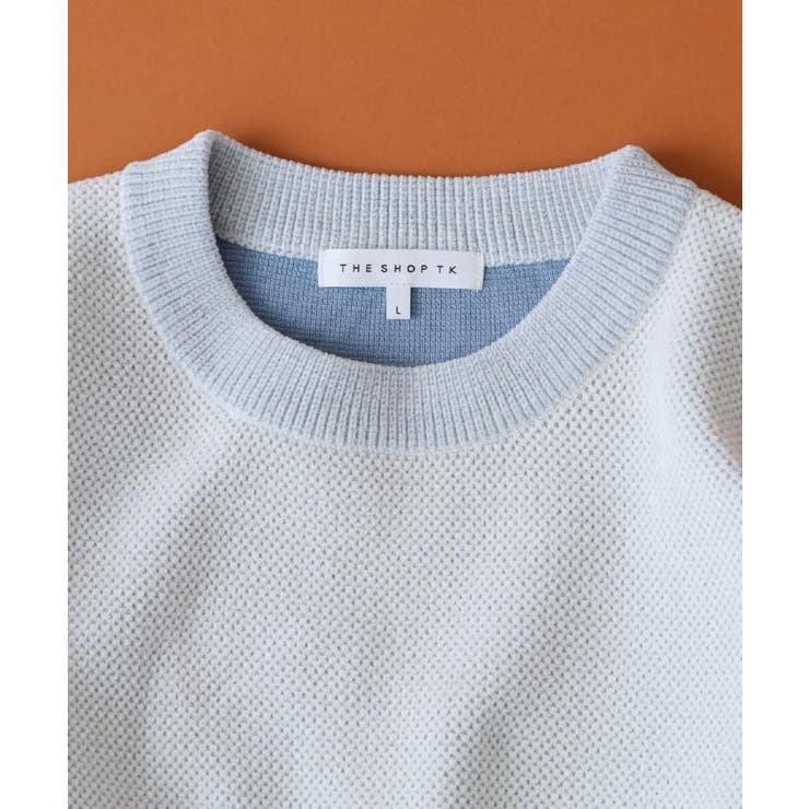 【大人の上品カジュアルを叶える】ハグするニット 洗濯機OK／6色展開 | THE SHOP TK | 詳細画像34 