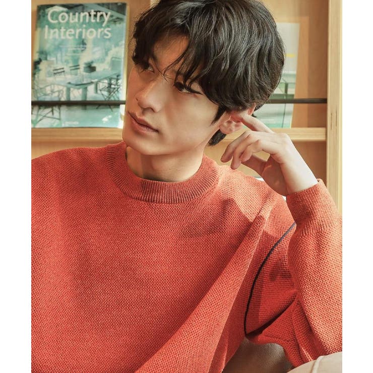 【大人の上品カジュアルを叶える】ハグするニット 洗濯機OK／6色展開 | THE SHOP TK | 詳細画像8 