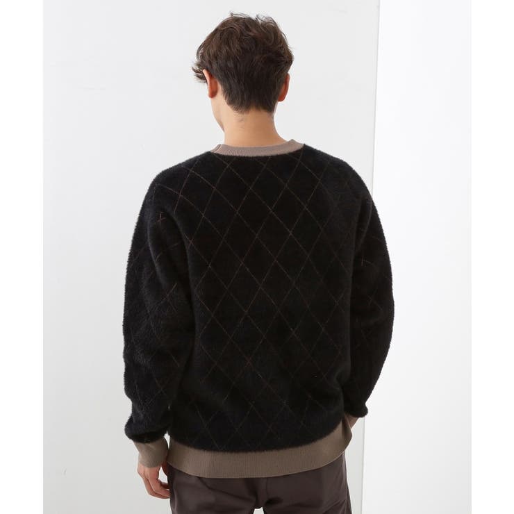 【ふんわり心地いい肌触り】 ダイヤ柄シャギーニット | THE SHOP TK | 詳細画像30 