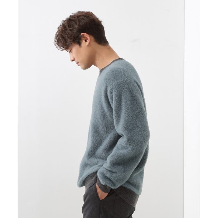 【ふんわり心地いい肌触り】 ダイヤ柄シャギーニット | THE SHOP TK | 詳細画像38 