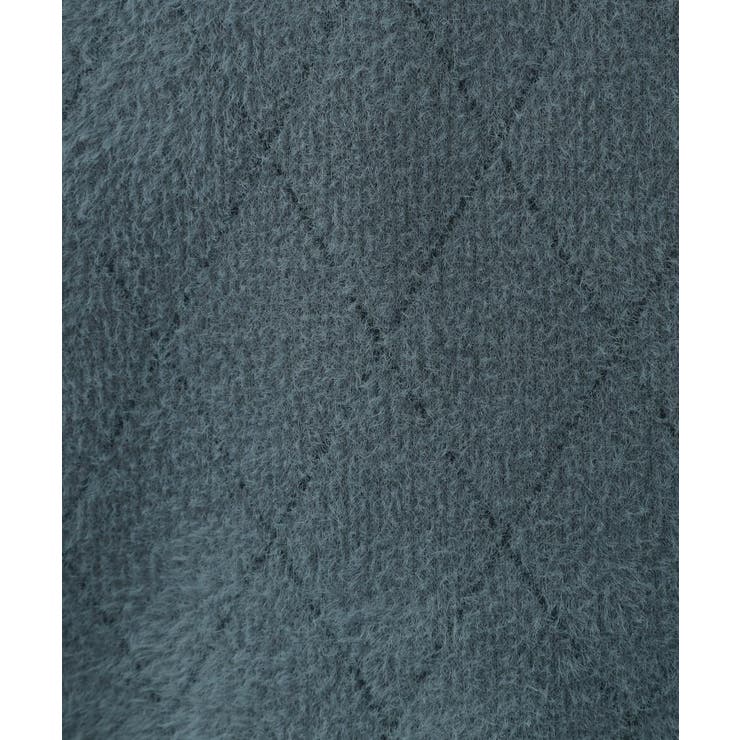 【ふんわり心地いい肌触り】 ダイヤ柄シャギーニット | THE SHOP TK | 詳細画像41 