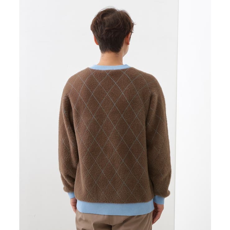 【ふんわり心地いい肌触り】 ダイヤ柄シャギーニット | THE SHOP TK | 詳細画像20 