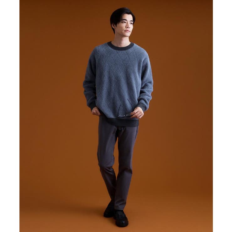 【ふんわり心地いい肌触り】 ダイヤ柄シャギーニット | THE SHOP TK | 詳細画像12 