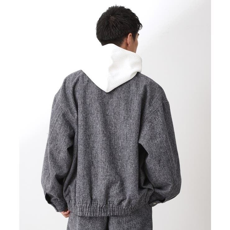 ツイードフライトビッグブルゾン 【洗濯機OK／セットアップ可】 | THE SHOP TK | 詳細画像8 