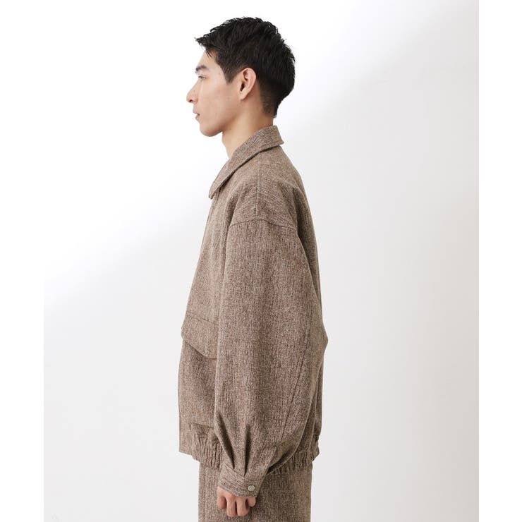 ツイードフライトビッグブルゾン 【洗濯機OK／セットアップ可】 | THE SHOP TK | 詳細画像17 